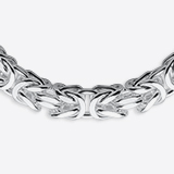 925 Silberarmband: Königsarmband Silber 6mm