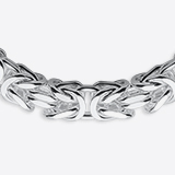 Sterlingsilber Königsarmband aus 925er Silber, 7,5 mm