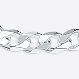 925 zilveren armband: panzer armband zilver 4,5mm