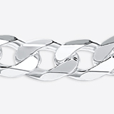 925 zilveren armband: plated armband zilver 9mm
