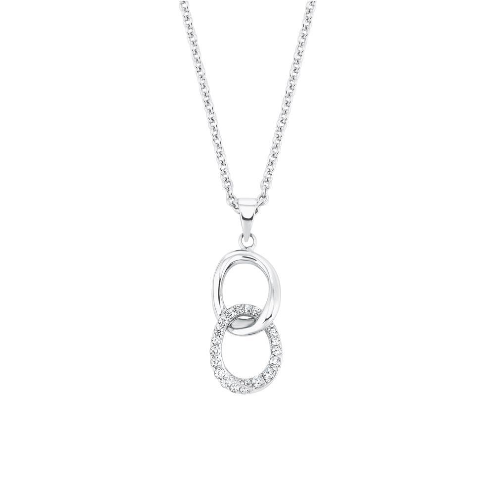 925 silver chain for ladies with zirconia