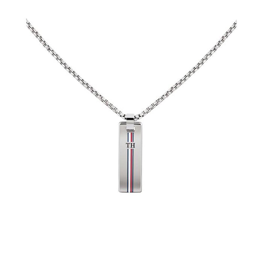 Men's necklace dressed up in stainless steel
