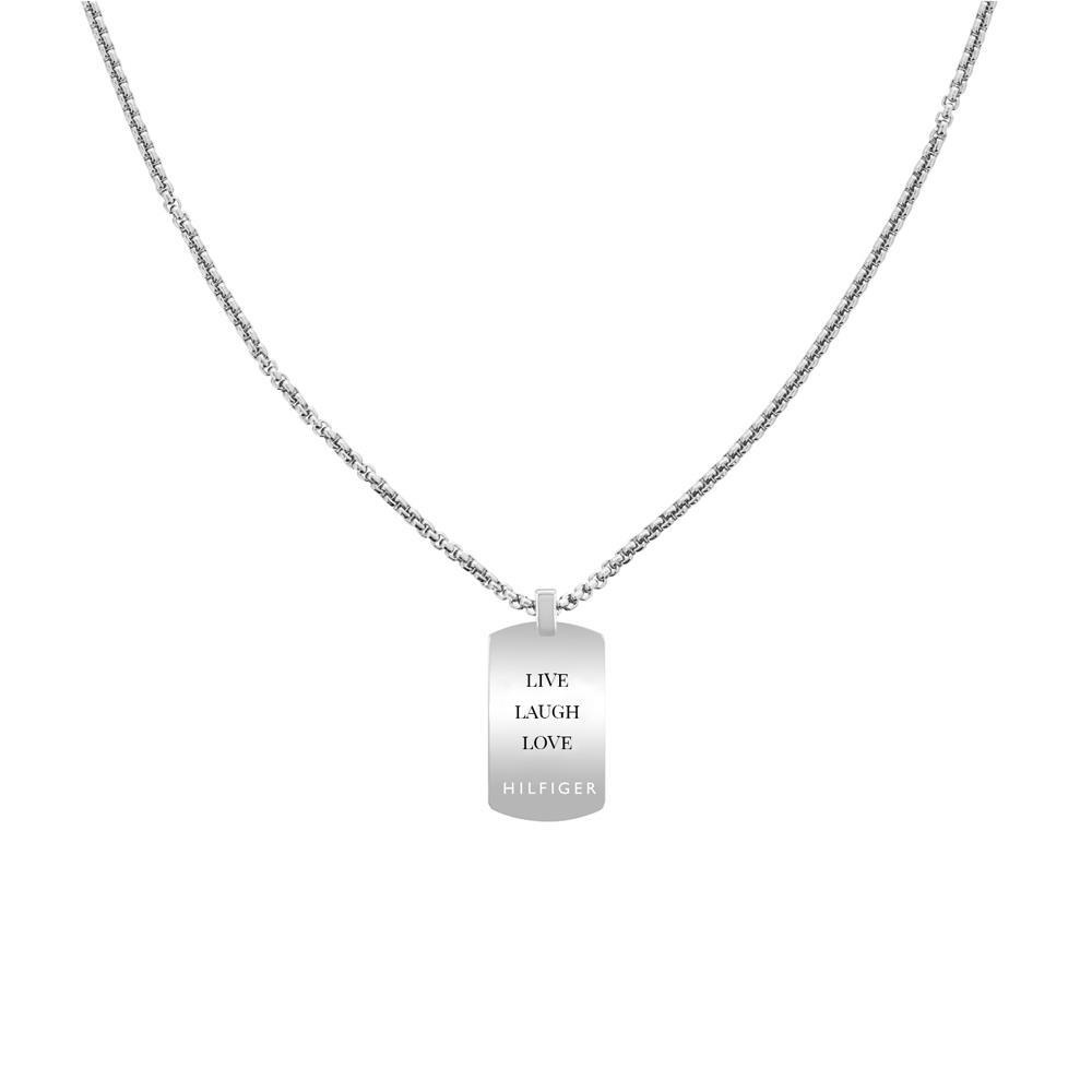 Tommy Hilfiger Circular Pendant Necklace in Metallic for Men | Lyst  Australia