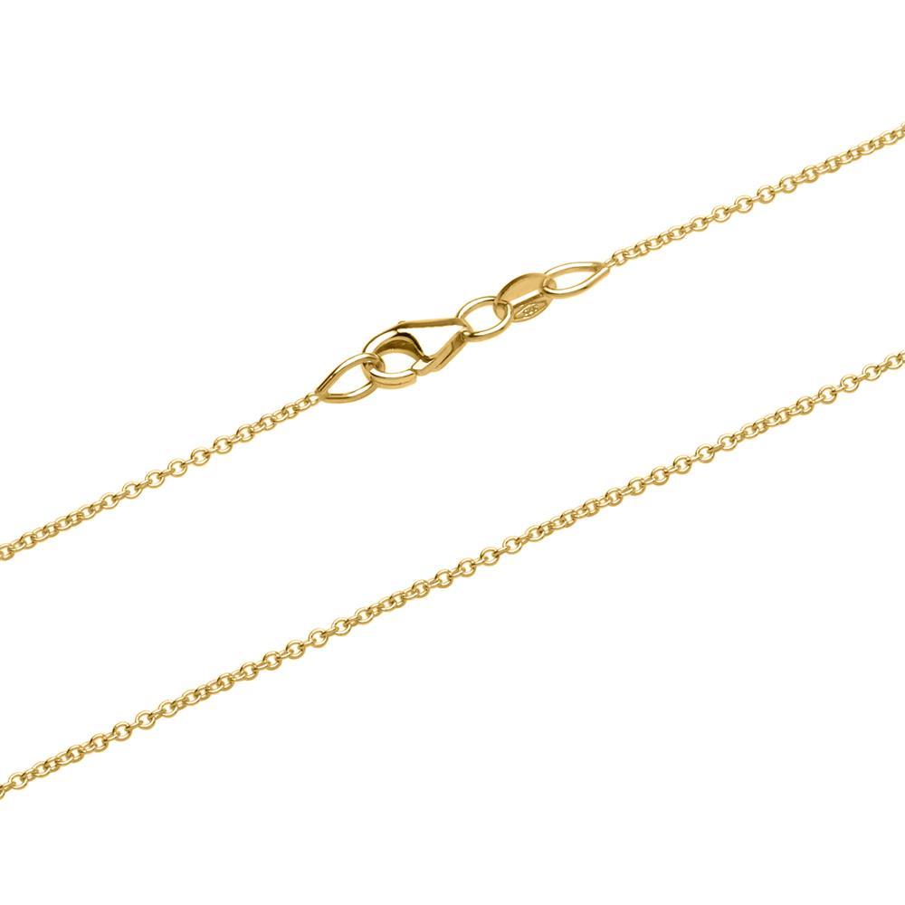 Unique Anchor Chain In 18ct Yellow Gold For Women GC0021