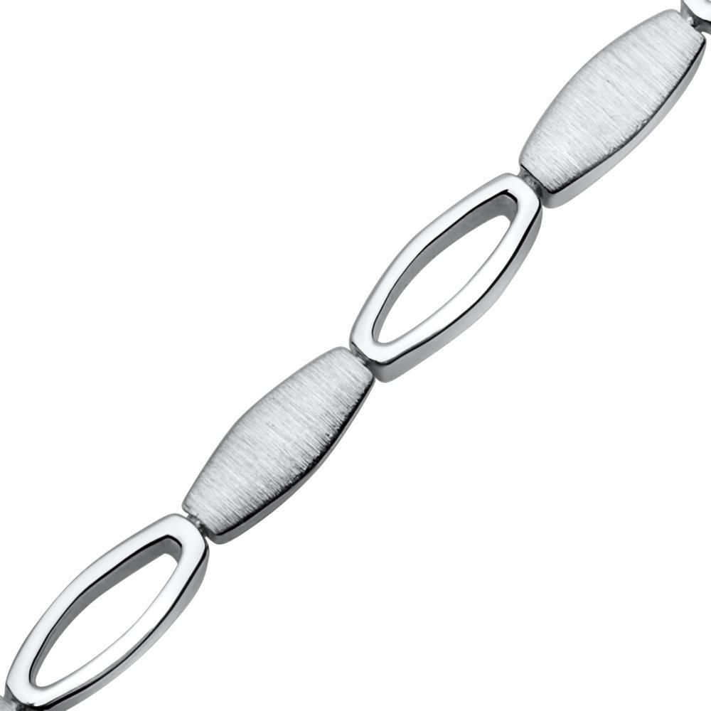 Modernes Armband matt glänzend Silber SB0175 925