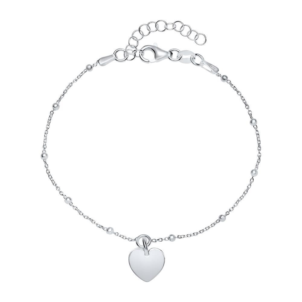 Armband SB0451SL Gravierbares Herz Damen Unique 925er für Silber