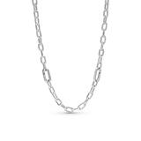 ME Link Chain Necklace For Ladies In 925 Silver