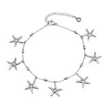 Foot Chain Starfish Stainless Steel Adjustable In Width