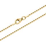 Ball Chain Made Of Gold-Plated 925 Silver, 1,8 Mm