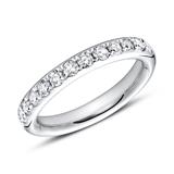 Eternity Ring 14ct White Gold 13 Diamonds