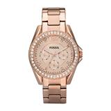 Multifunctional Watch Riley For Ladies Made Of Stainless Steel, Rosé