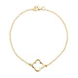 Gold Plated Sterling Silver Bracelet With Pendant