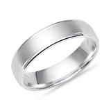 Plain Ring Sterling Silver Polished Edges 5mm