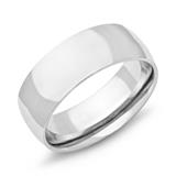 Ring Stainless Steel Polished 8mm Engraving Possible