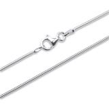 Sterling Silver Chain: Snake Chain Silver 1,2mm