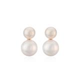 Pearl Earring For Ladies Made Of 925 Silver, Rosé
