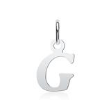 Pendant Made Of Sterling Silver Letter G