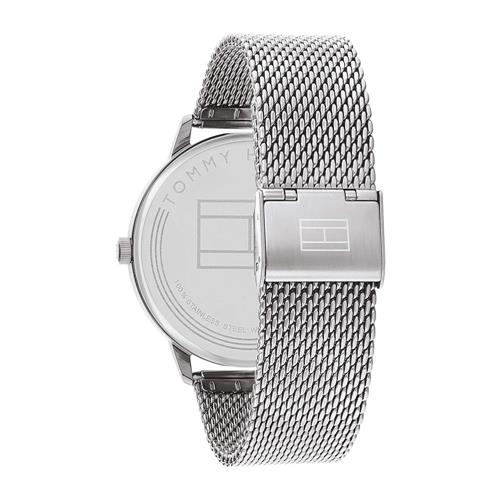 7613272425872 - Quarzuhr TOMMY HILFIGER Casual 1791842 Armbanduhren silberfarben Herren Hochzeitsmode Armbanduhr Herrenuhr analog