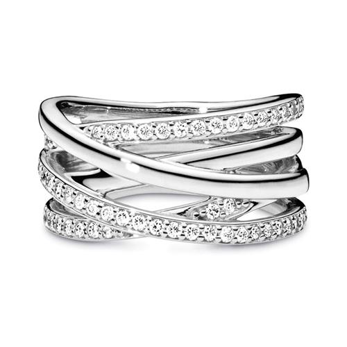 1003467600003 - Ring 925er Silber mit Zirkonia