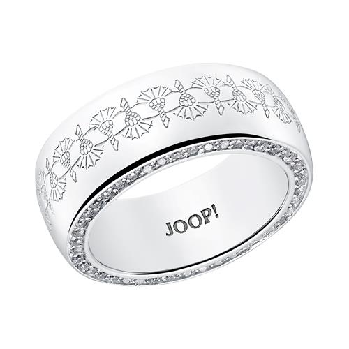 Ladies Ring In Sterling Silver With Cubic Zirconia