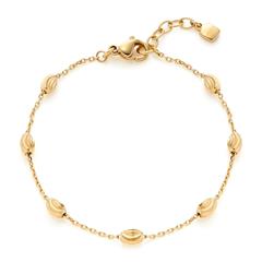 Arisa Ciao Armband für Damen aus Edelstahl, IP Gold