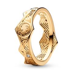 Game of thrones drakenhuis kroon ring, IP goud