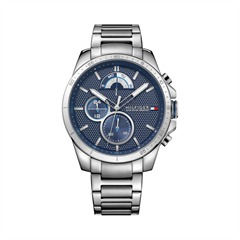 7613272231879 - TOMMY HILFIGER Herrenuhr Decker 1791348-P silber