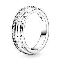 1004664500004 - Ring für Damen aus 925er Silber mit Zirkonia