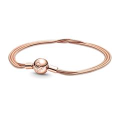 1004846600003 - ROSE mehrreihiges Schlangenglieder Armband