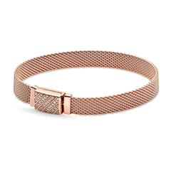 Rose reflectie armband met Zirkonia voor dames