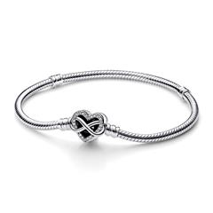 1005439700001 - Moments Armband Unendlichkeit Herz aus Sterlingsilber