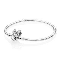 1004245600000 - Shimmering Minnie Porträt Armband aus 925er Silber