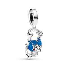 5700303126425 - Disney Donald Duck Charm-Anhänger 925er Silber Emaille