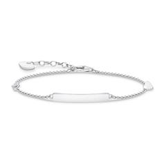 Armband hart en oneindigheid in 925 zilver met Zirkonia