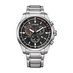 4974374311863 - Herrenuhr-Chronograph Eco-Drive AT1190-87E silberfarben