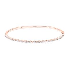 Roségouden armband met diamanten voor dames