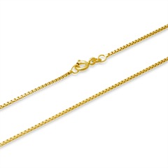 8 karaat gouden ketting: venetiaanse ketting goud 55cm