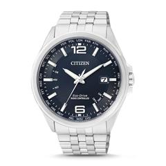 4974374243362 - Funkuhr CITIZEN CB0010-88L Armbanduhren silberfarben Herren Solaruhren Armbanduhr Herrenuhr Solar Edelstahlarmband Saphirglas Datum