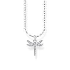 Libelle ketting voor dames in 925 sterling zilver met Zirkonia