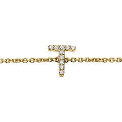 🦚 Diamantarmband aus 585er Gold,...
