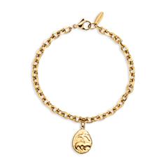 4251158779973 - Treasure Bold Drop Armband für Damen Edelstahl gold