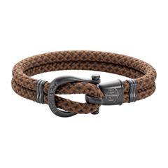 1004362900007 - Phinity Armband für Herren aus Nylon und Edelstahl