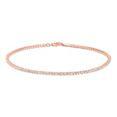 925 sterling zilveren armband vergulde Zirkonia