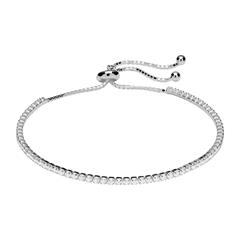 Dames 925 sterling zilveren armband met Zirkonia