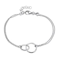 925 sterling zilveren cirkels armband