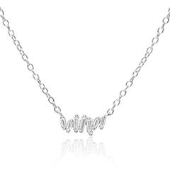 Ketting voor dames in 925 sterling zilver met Zirkonia