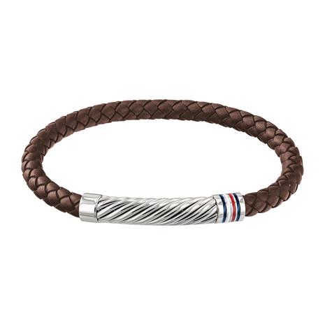 Tommy Hilfiger Casual Core Brown Leather Bracelet