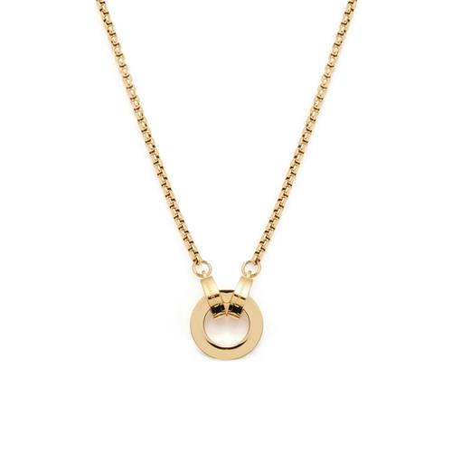 Necklace lolita Clip&Mix in gold-plated stainless steel