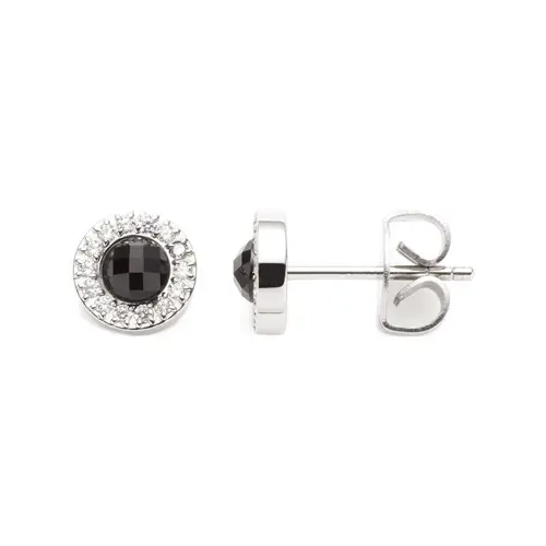 Glitz isa ear studs for ladies in stainless steel
