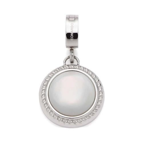 Darlin's engraving pendant Nala in stainless steel with mother-of-pearl